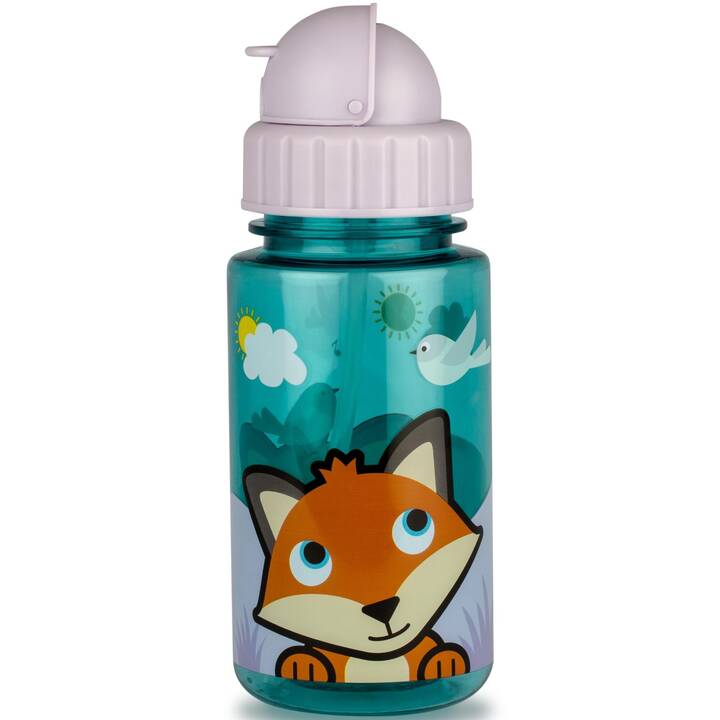 TUM TUM Kindertrinkflasche Felicity (0.4 l, Orange, Blau, Weiss)