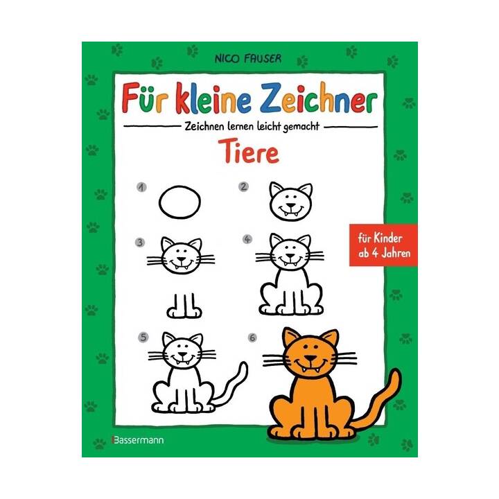 Für kleine Zeichner - Tiere