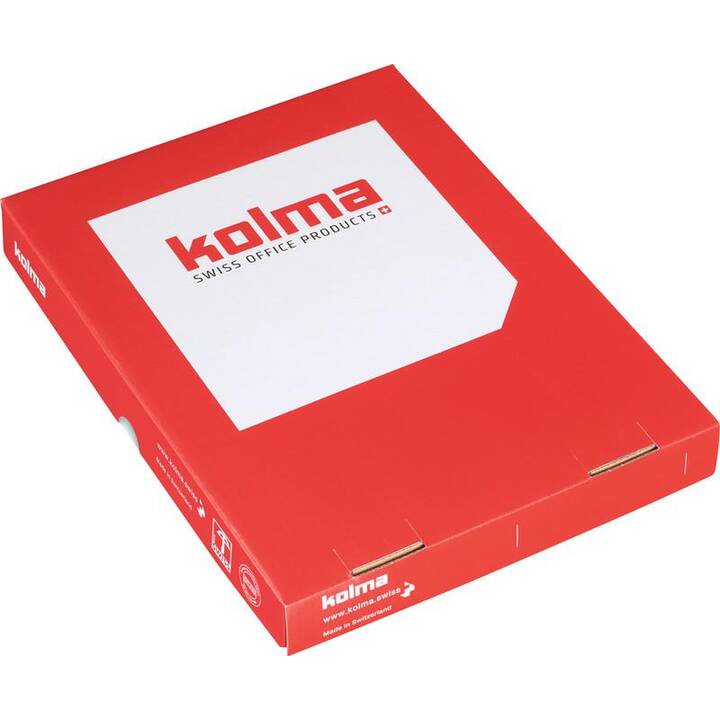 KOLMA RACER Dossiers chemises Visa Superstrong (Rouge, A4, 100 pièce)