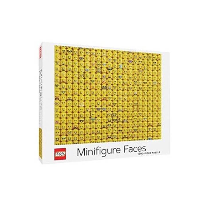 ABRAMS & CHRONICLE BOOKS Lego Minifigure Faces Puzzle (1000 x 1000 Stück)