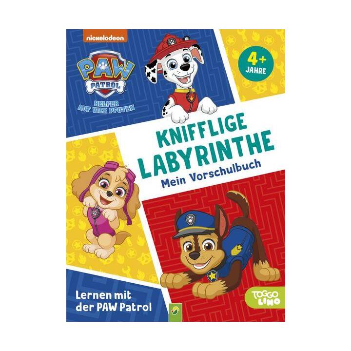 Lernen mit der PAW Patrol: Knifflige Labyrinthe. Mein Vorschulbuch