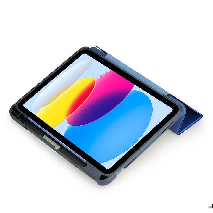 DEQSTER Max Type Cover (10.9", iPad Gen. 10 2022, Bleu)