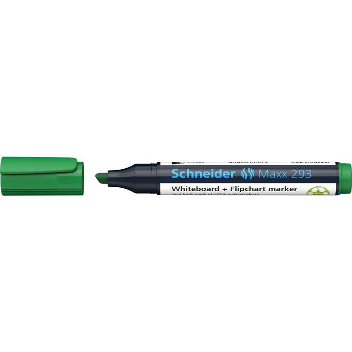 SCHNEIDER Whiteboard Marker  Maxx 293 (Grün, 1 Stück)