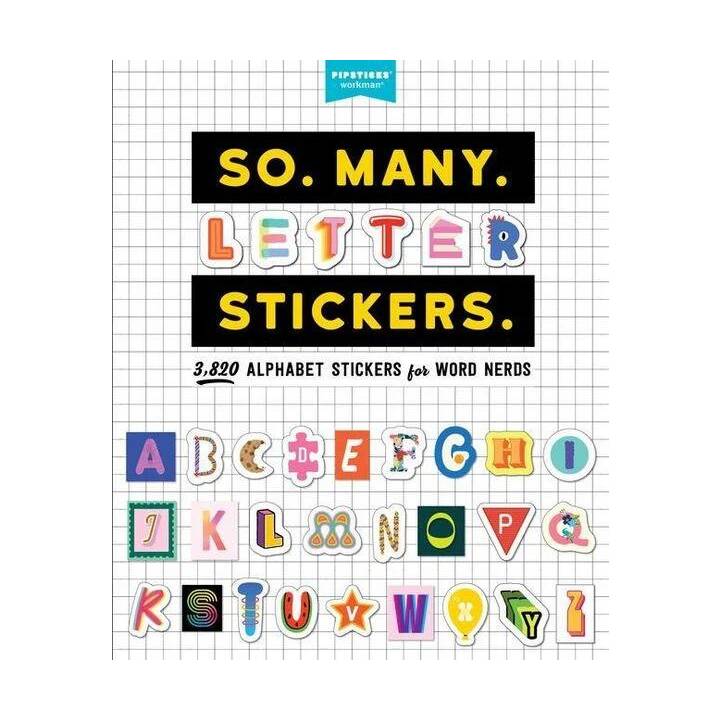 So. Many. Letter Stickers