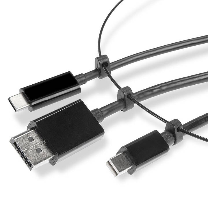 LINDY Adaptateur vidéo (HDMI, Mini DisplayPort, DisplayPort)