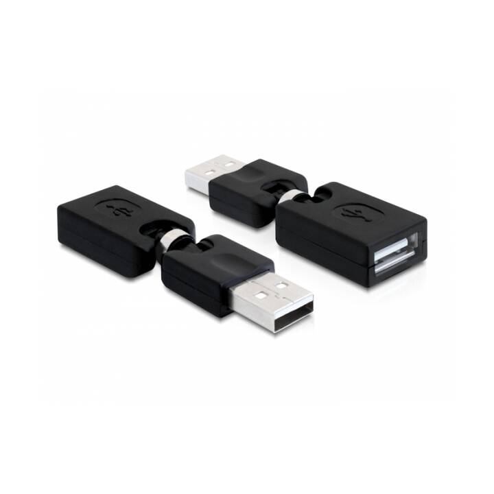 DELOCK 65260 Adapter (USB 2.0 Typ-A, USB 2.0 Typ-A, 6.5 cm)