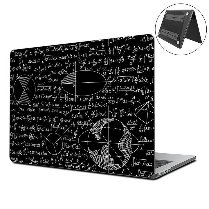 EG Hardcase (MacBook Air 13" M3 2024, Wissenschaft, Schwarz)