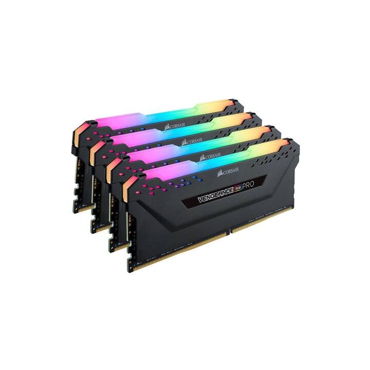 CORSAIR Vengeance RGB PRO CMW32GX4M4D3600C18 (4 x 8 GB, DDR4-SDRAM 3600 MHz, DIMM 288-Pin)