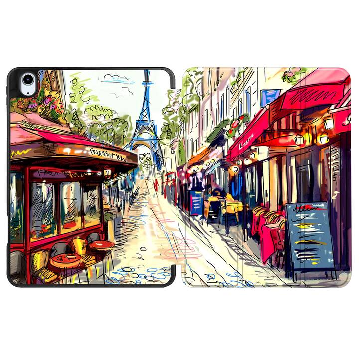 EG coque pour iPad Air 10.9" (2022) 5e génération - multicolore - paris