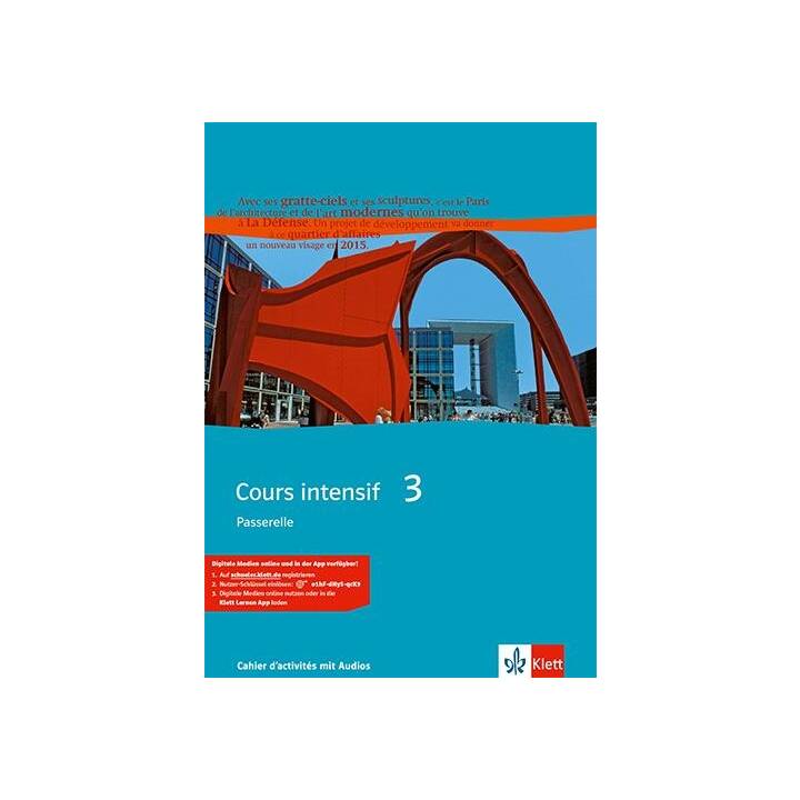 Cours intensif 3. Passerelle. Cahier d'activités