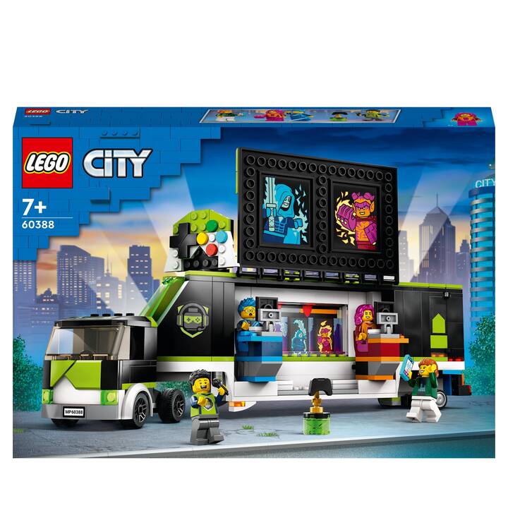 LEGO City Le Camion de Tournois de Jeux Vidéo (60388)