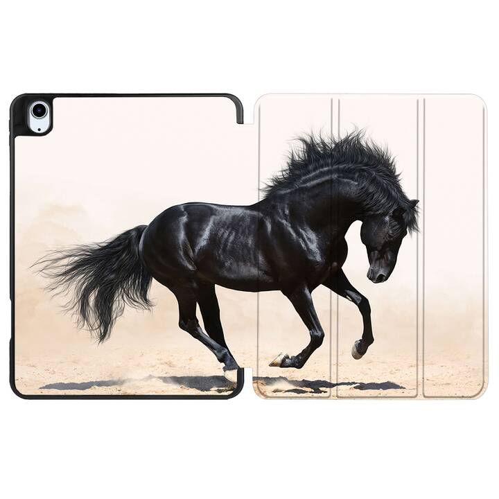 EG Custodia per iPad 10.2" (2020) 8a generazione - nero - cavallo