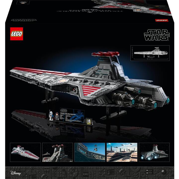 LEGO Star Wars Incrociatore d’attacco della Repubblica classe Venator (75367, Difficile da trovare)