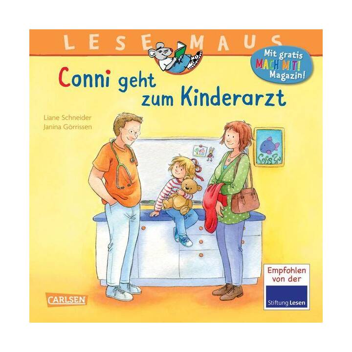 LESEMAUS 132: Conni geht zum Kinderarzt