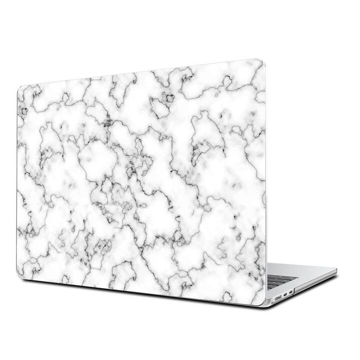 EG Hardcase (Macbook Air 15" M2 2023, Marmor, Weiss)