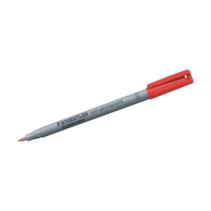 STAEDTLER Pennarello per lucidi Lumocolor 311 S (Rosso, 1 pezzo)