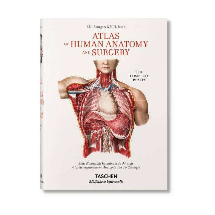 Jean Marc Bourgery. Atlas of Human Anatomy and Surgery