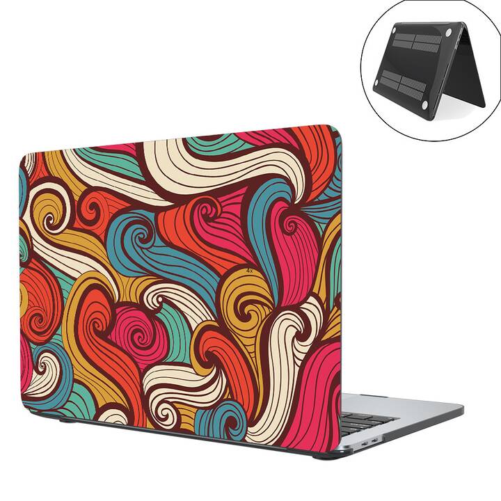 EG coque pour MacBook Pro 13" (2019) - multicolore - mandala