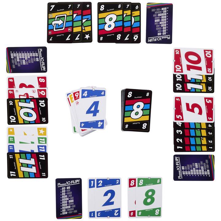 MATTEL Phase 10 Flip