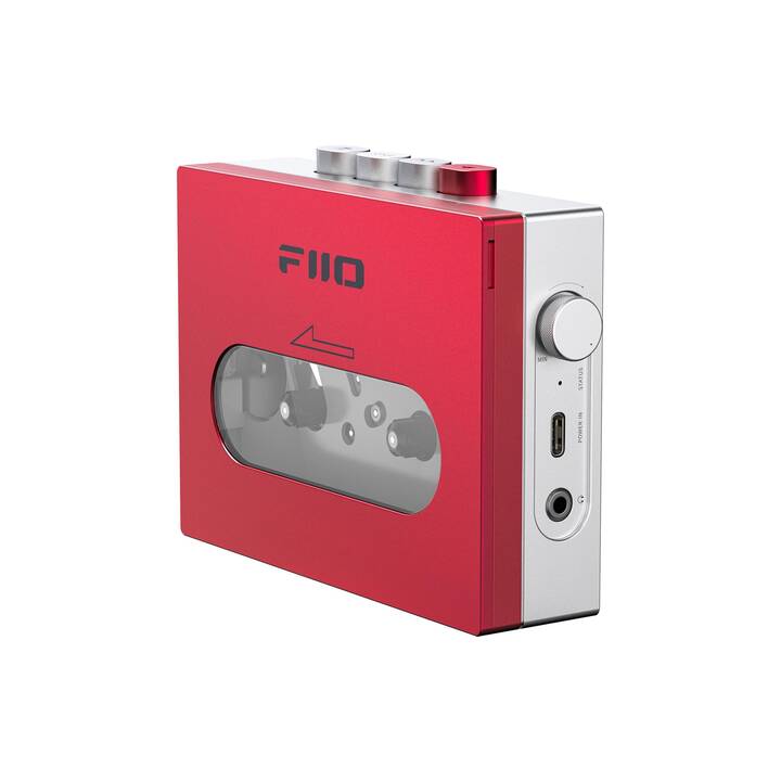 FIIO Lecteur cassette CP13RED (Argent, Rouge)