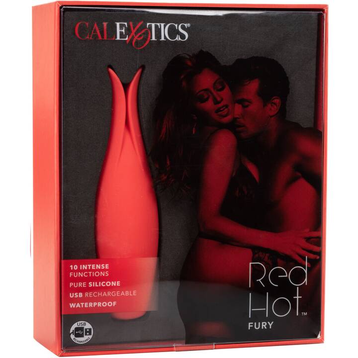 CALEXOTICS Vibromasseur du clitoris Red Hot Fury