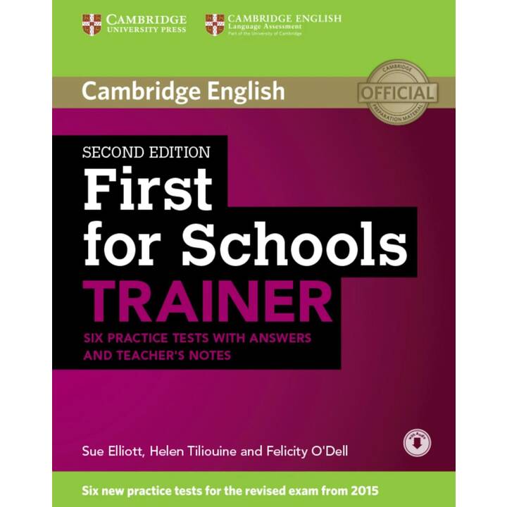 Cambridge English. First for Schools. Trainer. With Audio