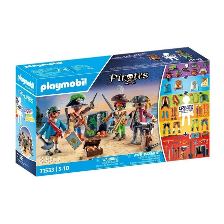 PLAYMOBIL Pirates Piraten – My Figures (71533)