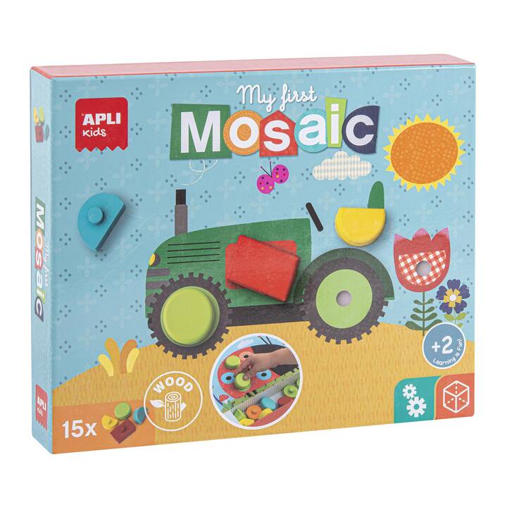 APLI KIDS Giocattoli educativi per il primo apprendimento Mosaic