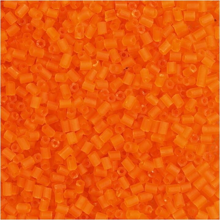 CREATIV COMPANY 15/0 Perlen (25 g, Glas, Orange)