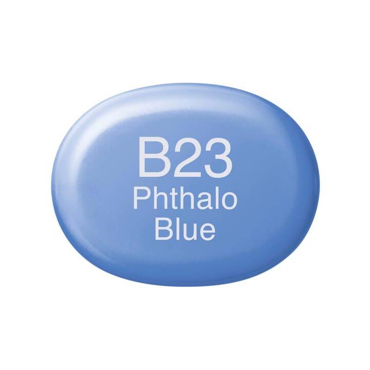 COPIC Marcatori di grafico Sketch B23 Phthalo Blue (Blu, 1 pezzo)