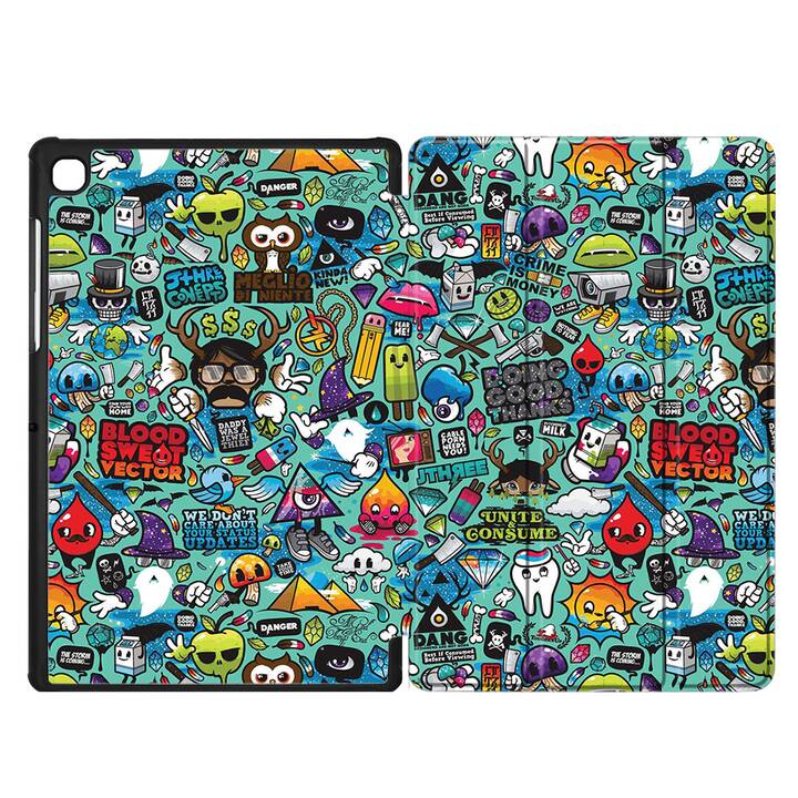 EG cover per Samsung Galaxy Tab A7 Lite 8.7" (2021) - multicolore - graffiti