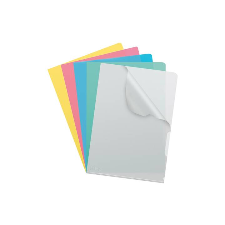 KOLMA RACER Cartellina trasparente Visa SuperStrong (Multicolore, A4, 100 pezzo)