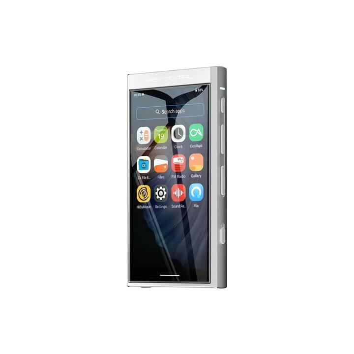 HIBY MP3-Player M300 (32 GB, Silber)