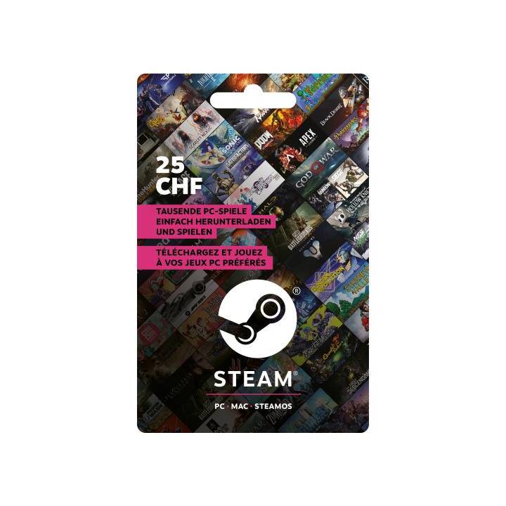 Steam Wallet Card CHF 25