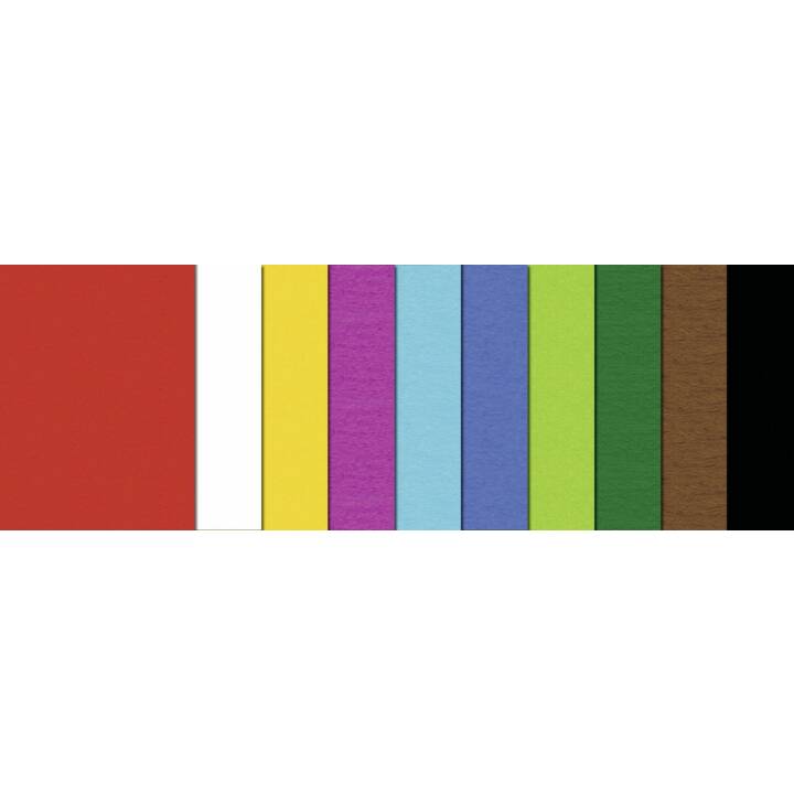 URSUS Fotokarton (Farbig assortiert, A4, 250 Stück)