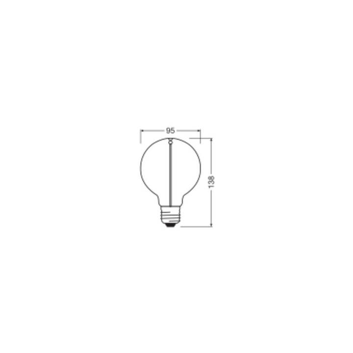 OSRAM LED Birne (E27, 2.2 W)