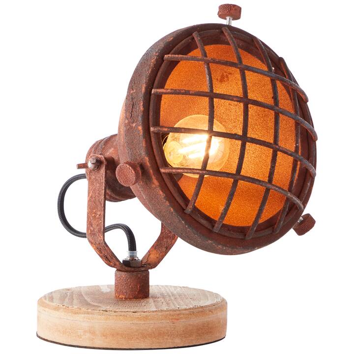 BRILLIANT Lampe de table Mila (Brun)