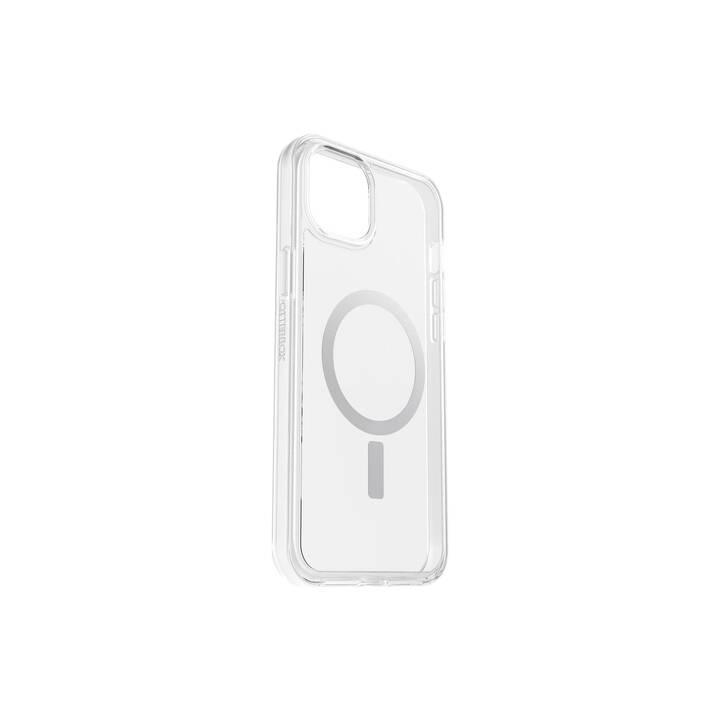 OTTERBOX Backcover Symmetry (iPhone 15 Plus, Sans motif, Transparent)