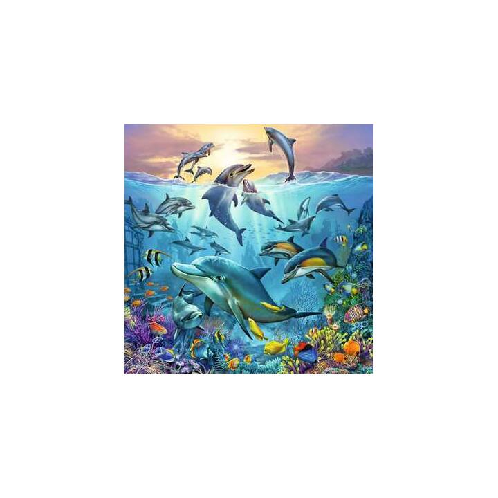 RAVENSBURGER Unterwasserwelt Puzzle (3 x 49 x)