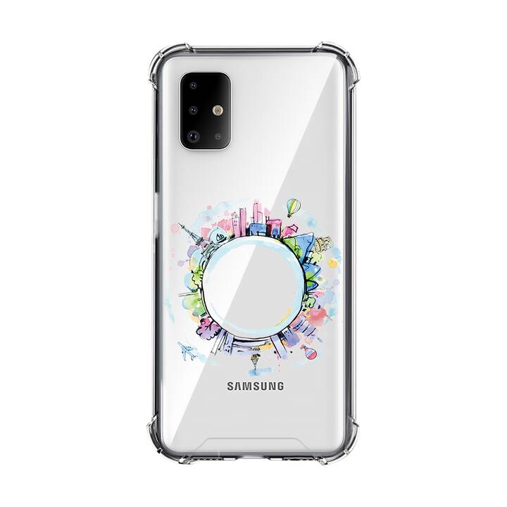 EG Backcover (Galaxy A71, Transparente)