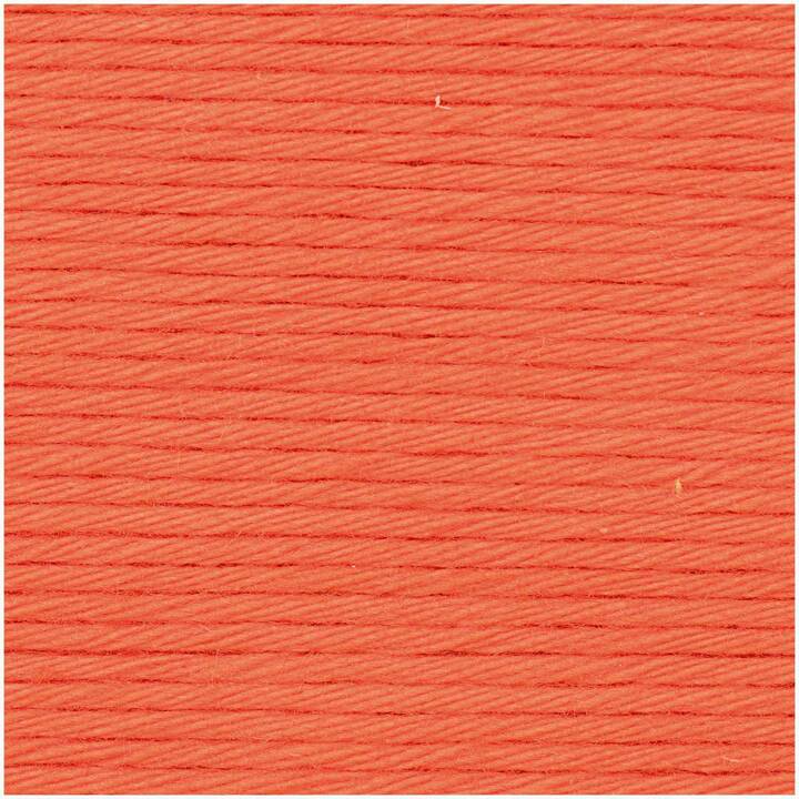 RICO DESIGN Wolle Aran Salmon (50 g, Orange)