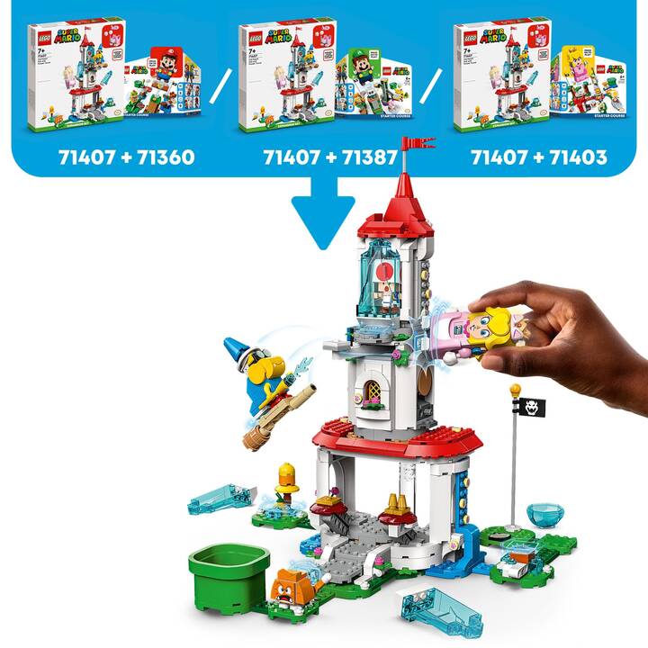 LEGO Super Mario Katzen-Peach-Anzug und Eisturm – Erweiterungsset (71407)
