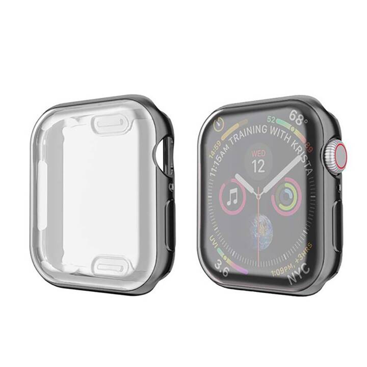 EG Housse de protection (Apple Watch 42 mm, Noir)