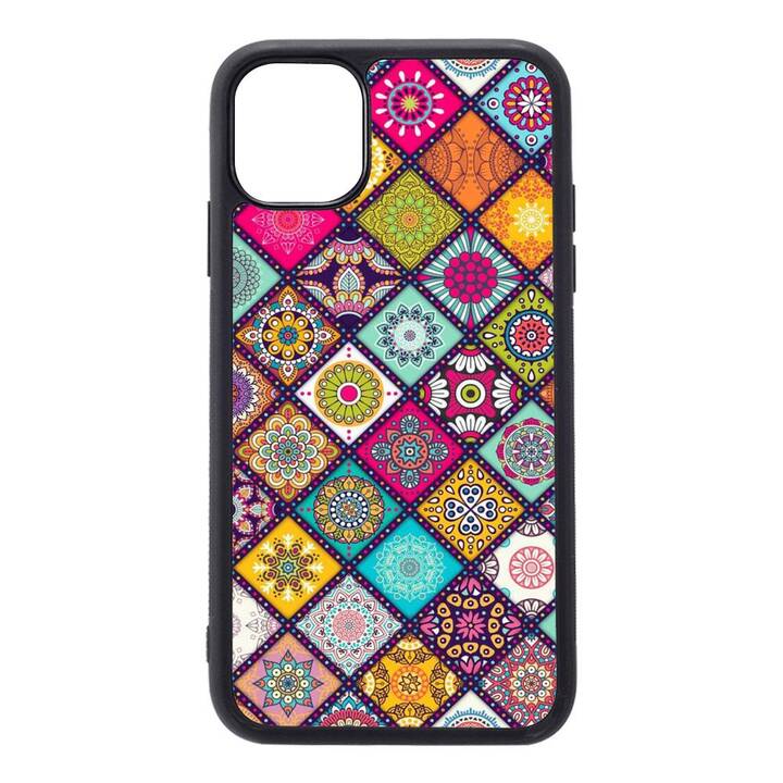 EG Backcover (iPhone 14, Mandala, Multicolore)