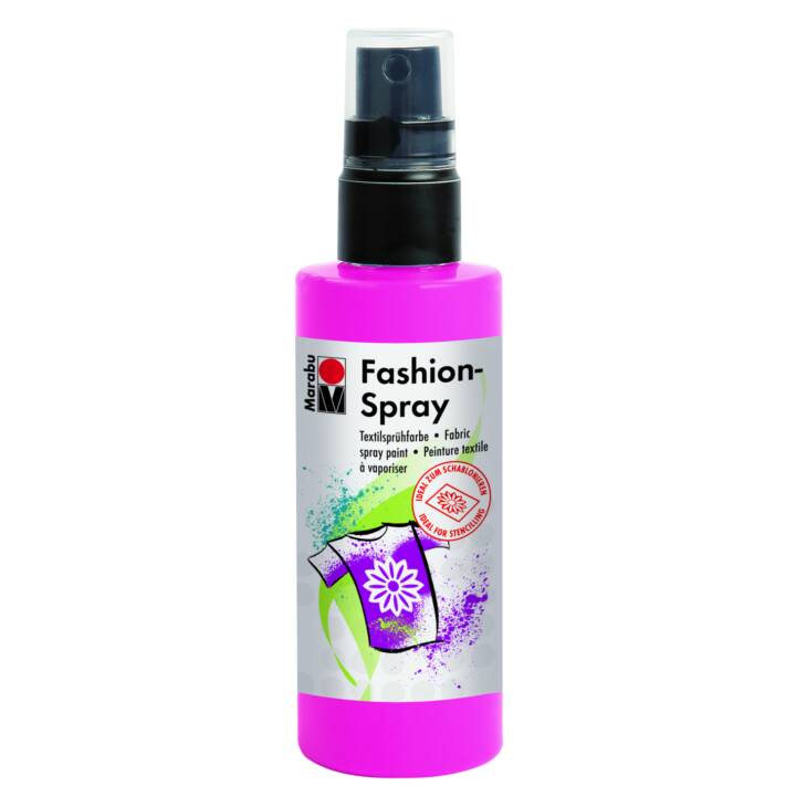 MARABU Spray de couleur (100 ml, Pink, Rose, Multicolore)