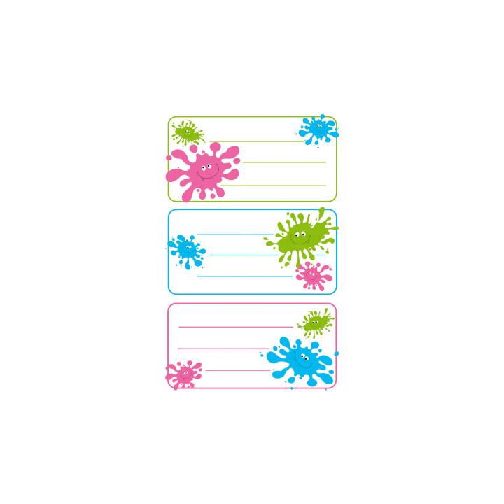 Z-DESIGN Sticker Klecks (Mehrfarbig)