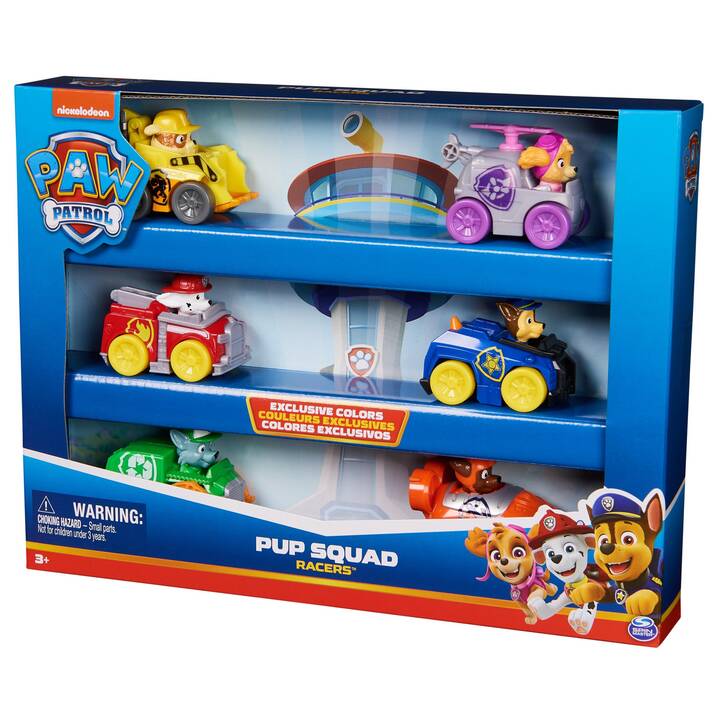 SPINMASTER Pup Squad Racers Spielfahrzeug Set