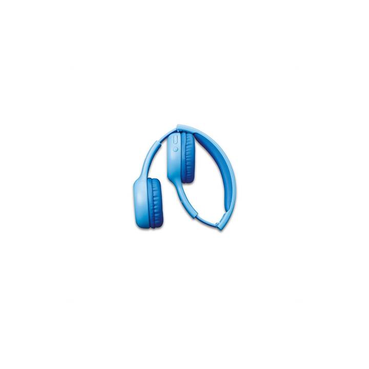 LENCO HPB-110 Kinderkopfhörer (Over-Ear, Bluetooth - 5.0, Interdiscount Blau)