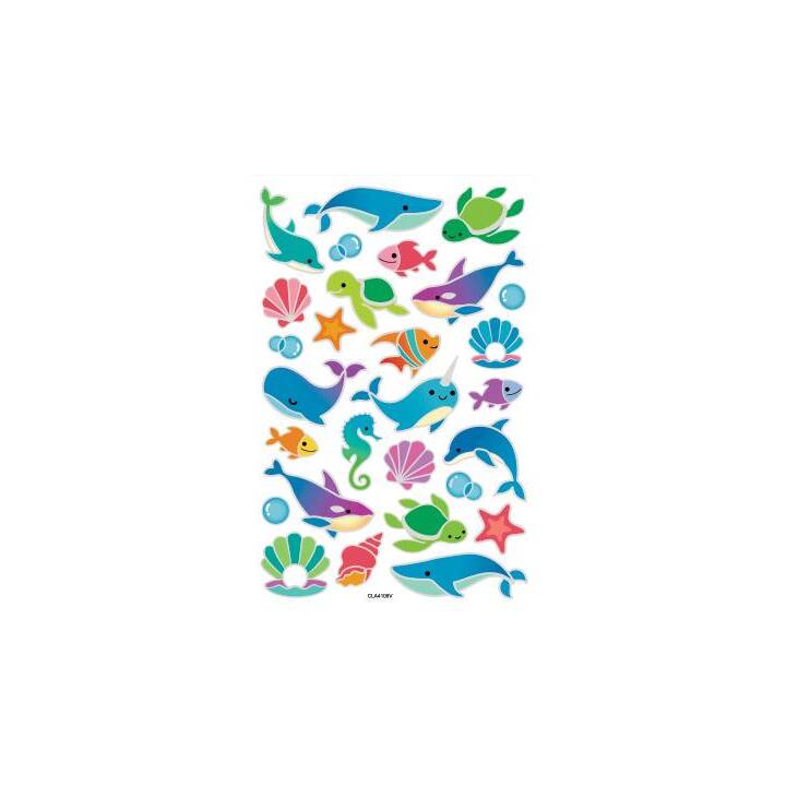 FOLIA 3D-Sticker Bubble Underwater  (Fisch)