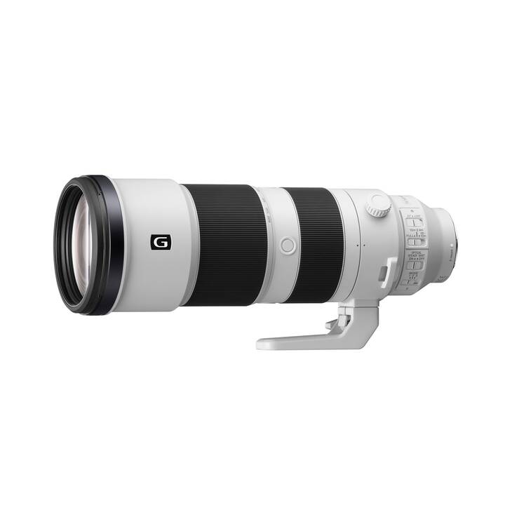 SONY FE 200-600mm F/6.3-5.6 Modèle d'exposition (E-Mount, Noir, Blanc)